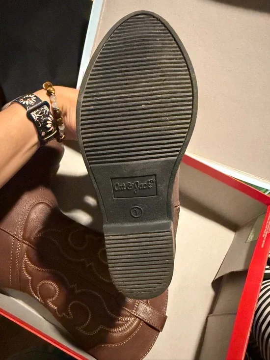 Cat & Jack Chocolate Brown Shoulder Bag - Picture 4 of 7